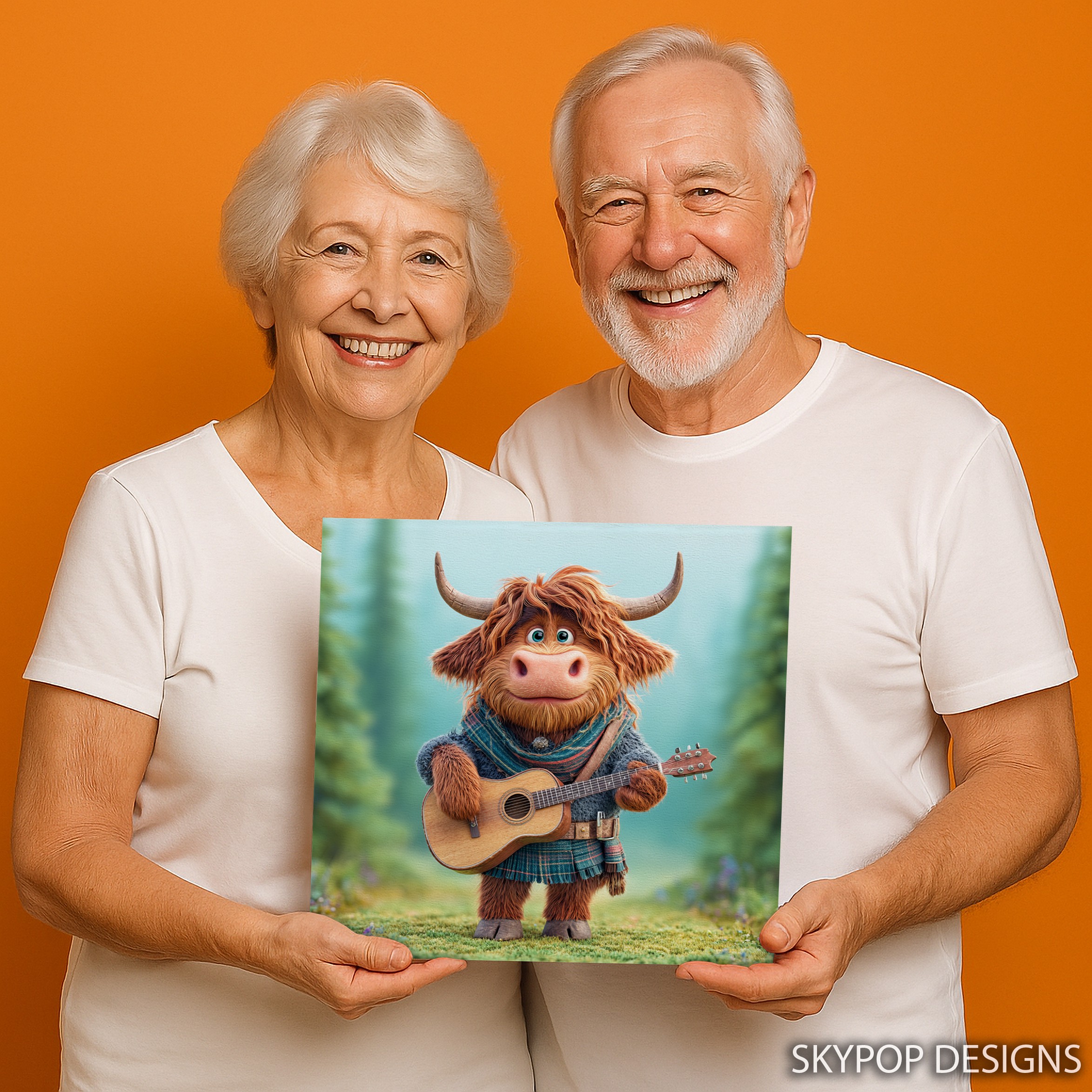 9.jpg Highland Cow Art
