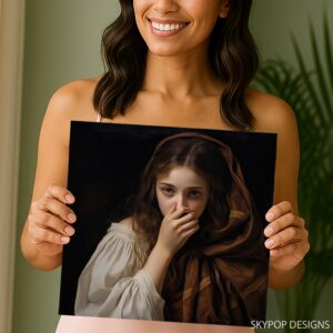 Young Girl Portrait Art