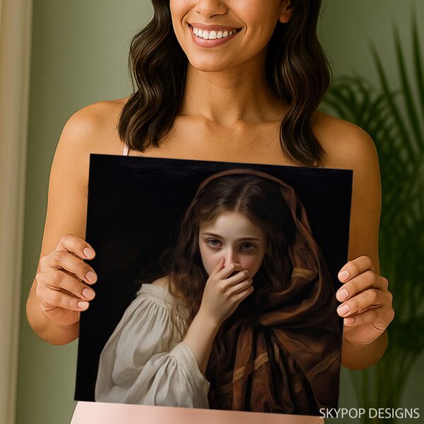 Young Girl Portrait Art