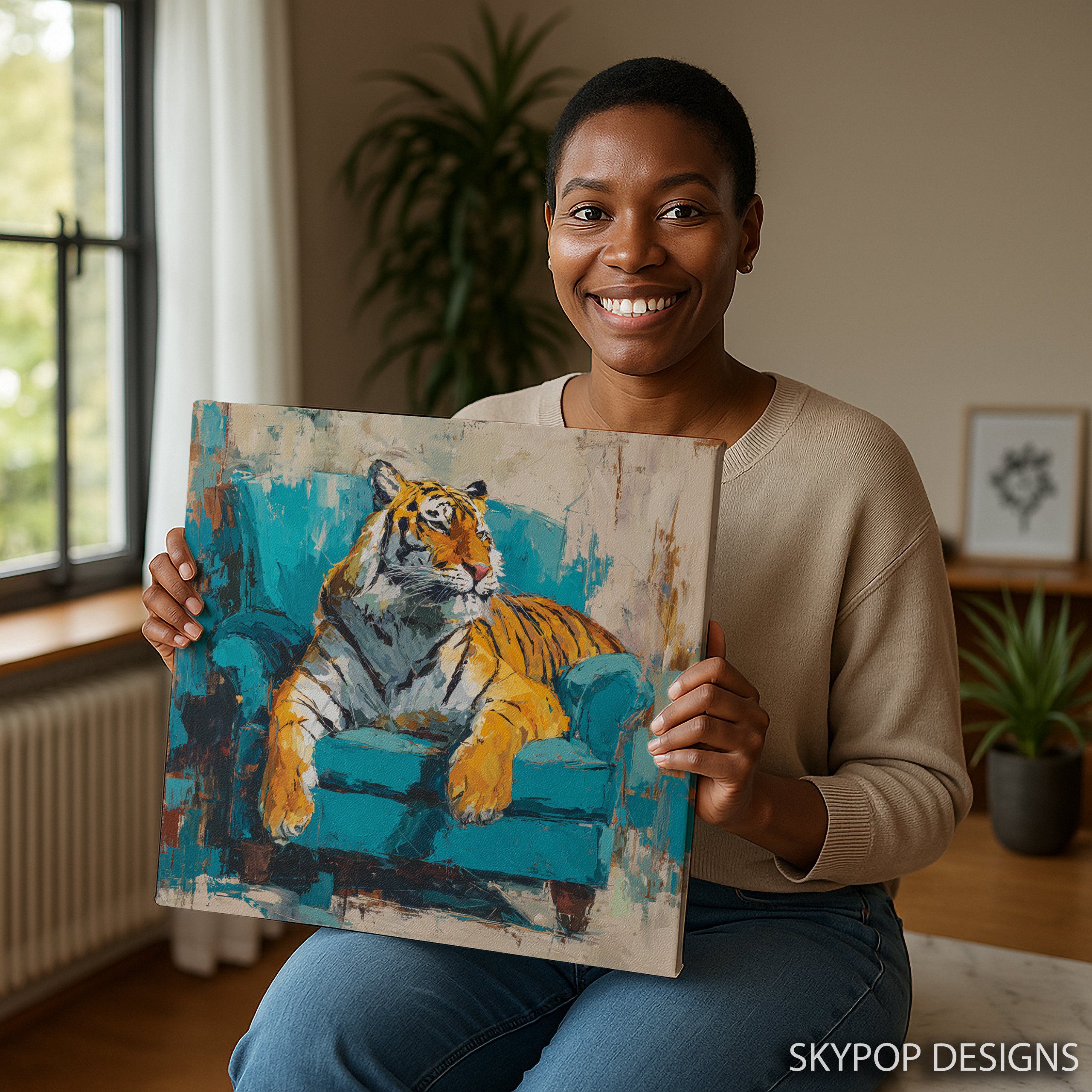 9.jpg Tiger Art