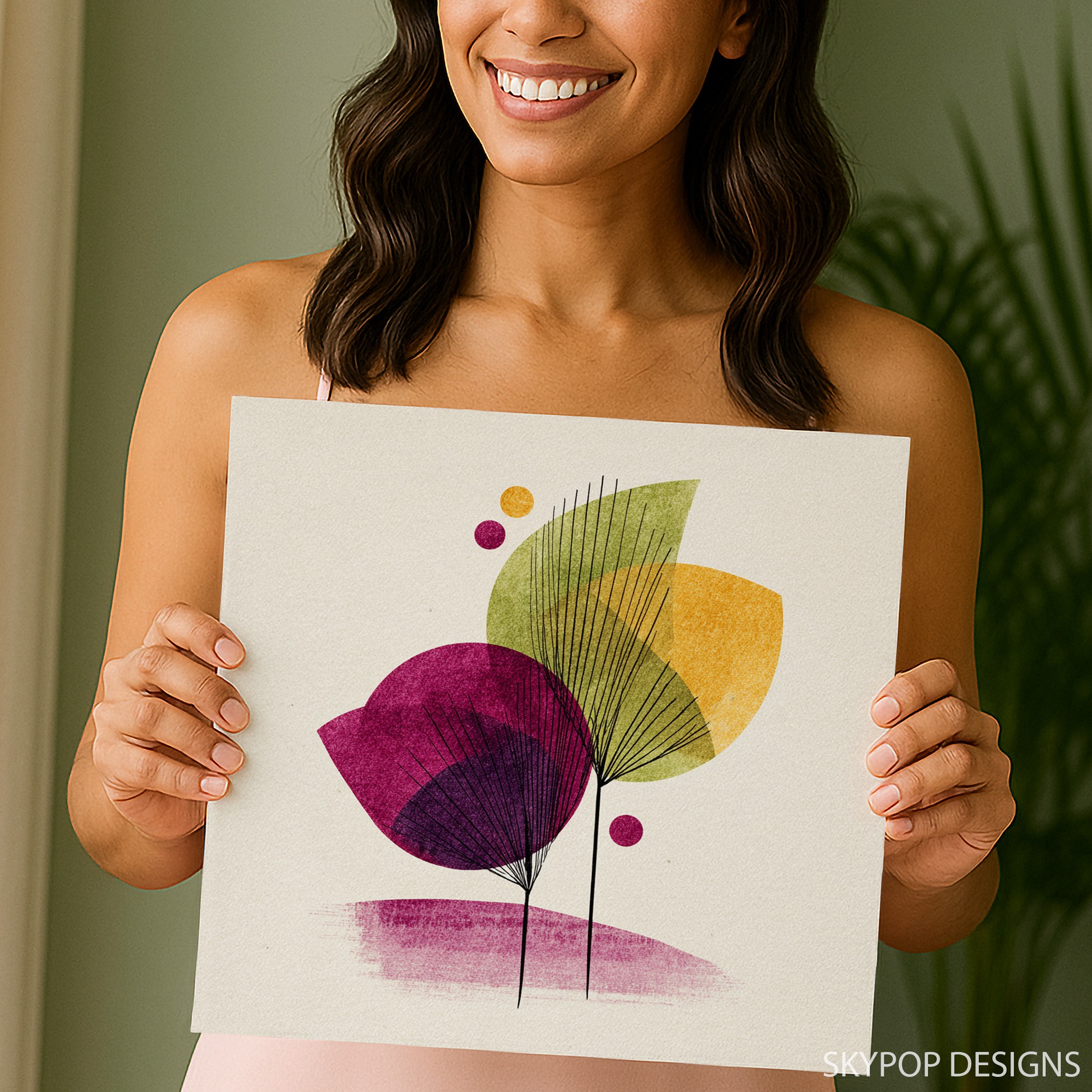 9.jpg Geometric Floral Art