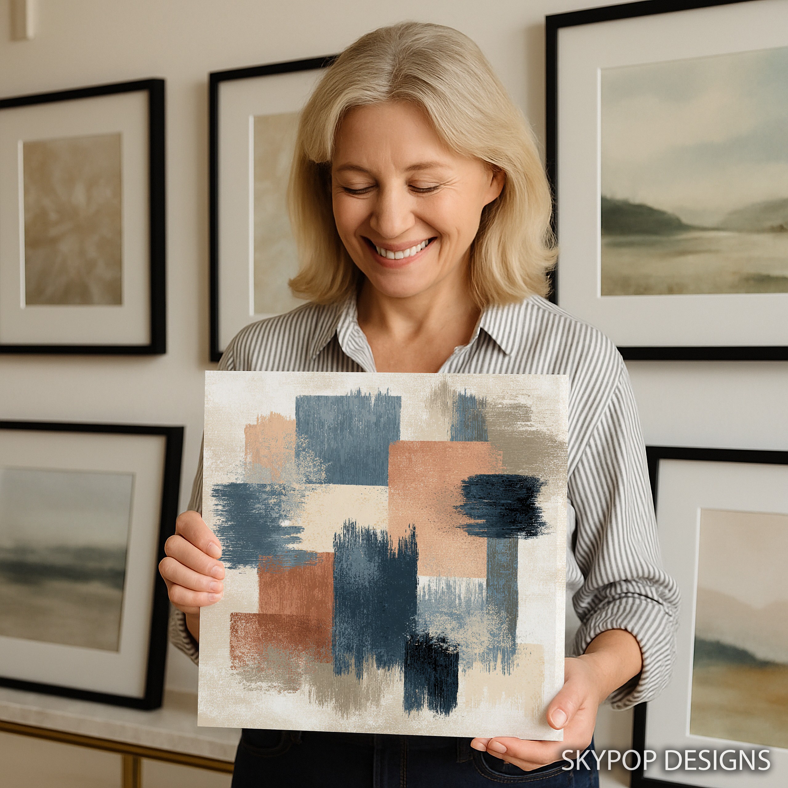 9.jpg Brushstroke Geometry Art