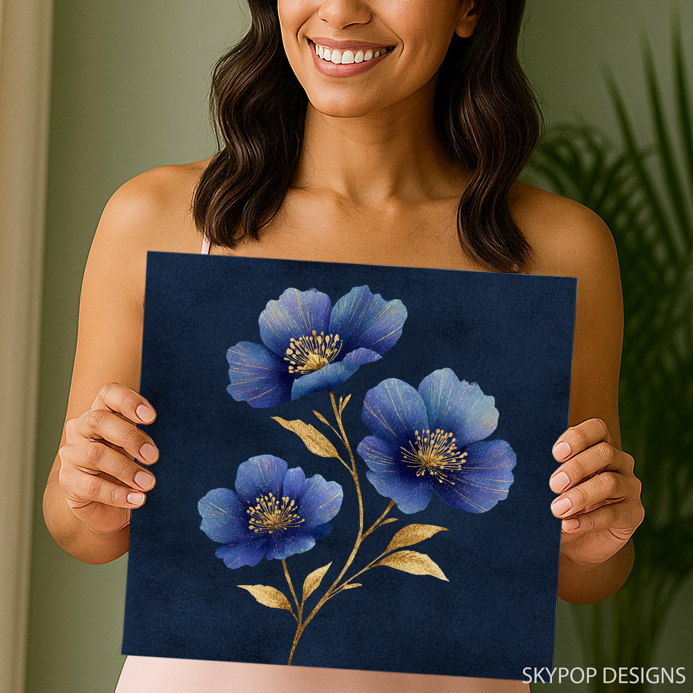 9.jpg Blue Poppy Art