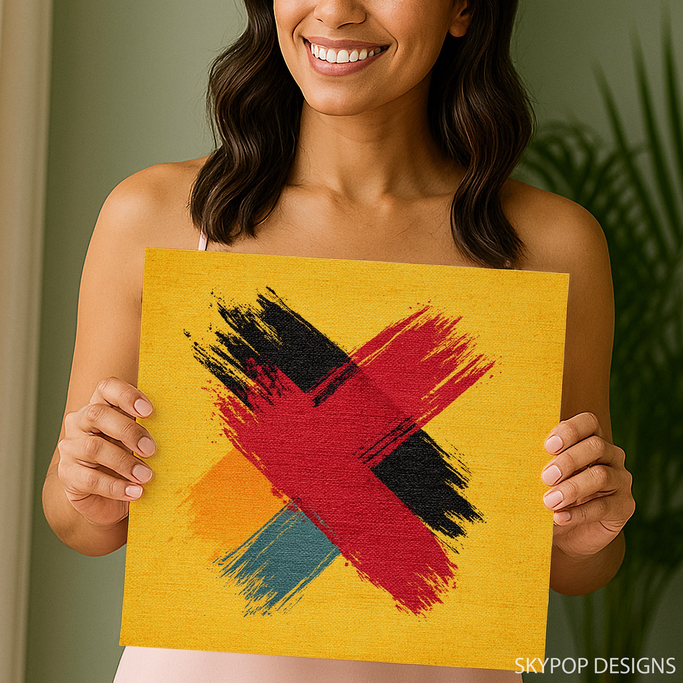 9.jpg Vibrant Brushstroke Art