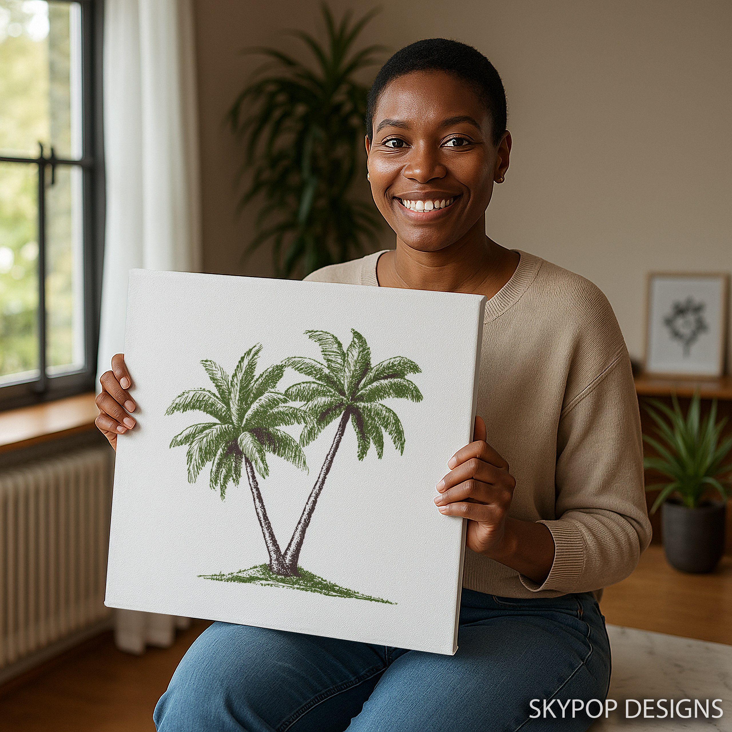 9.jpg Palm Tree Paradise Art