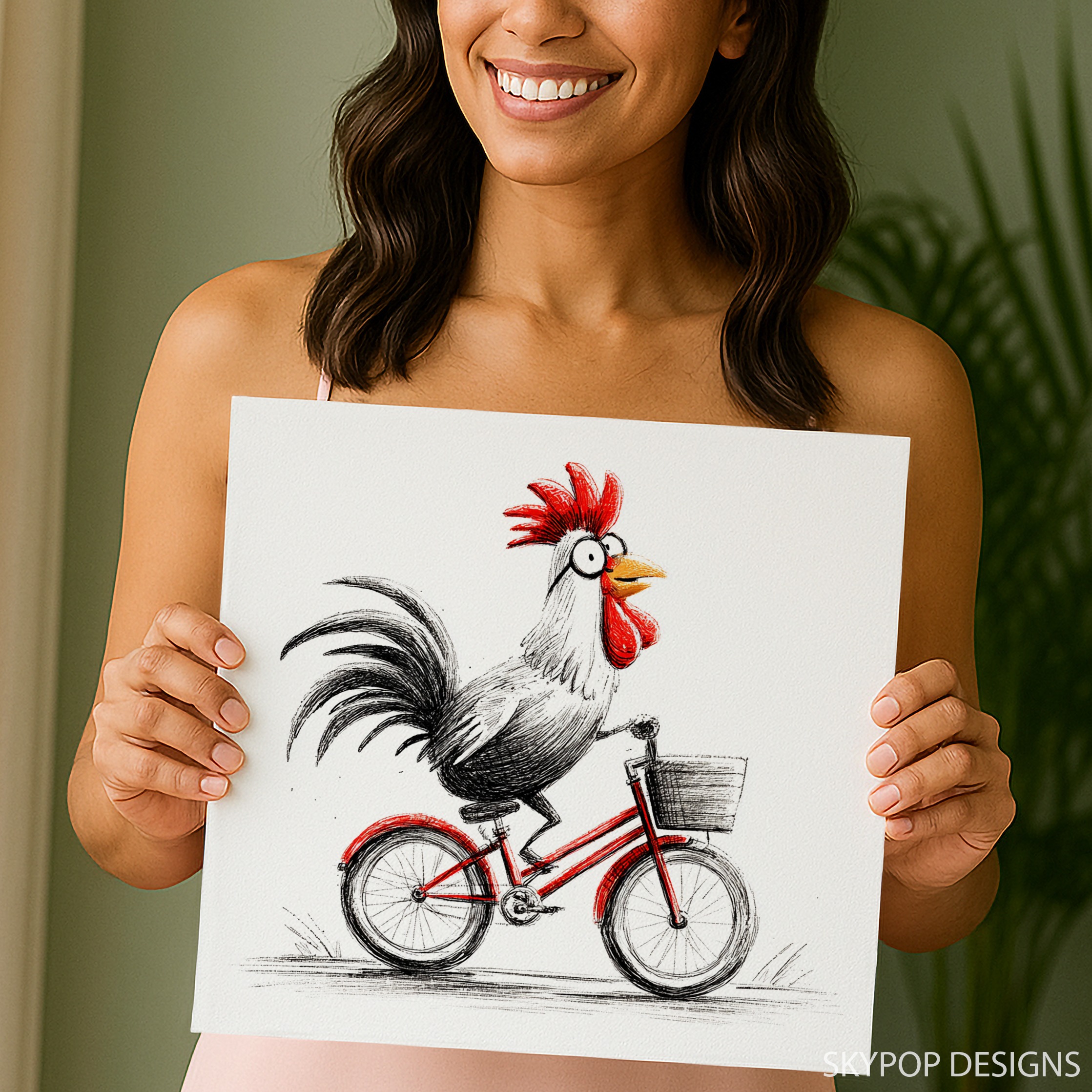 9.jpg Rooster Art