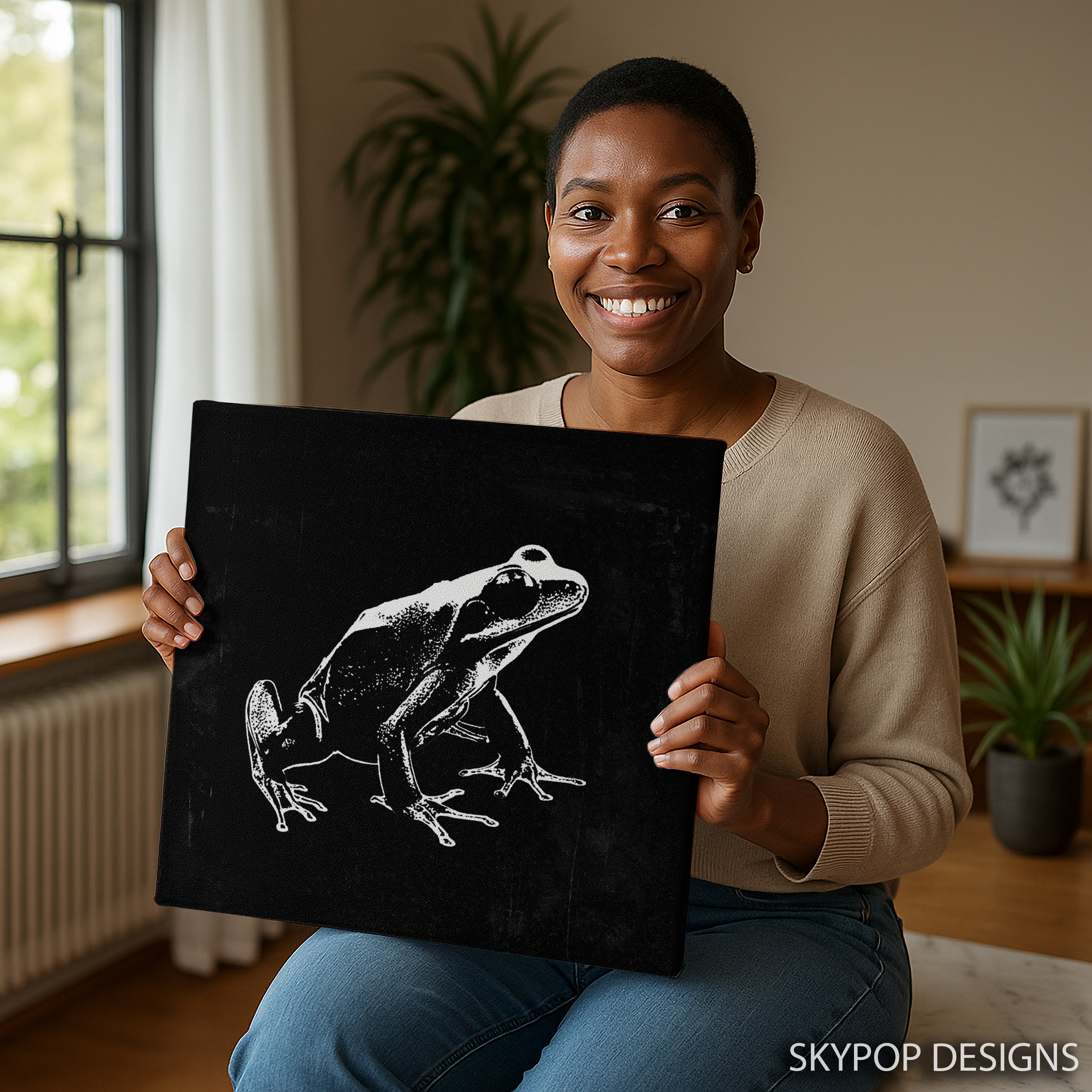 9.jpg Frog Art