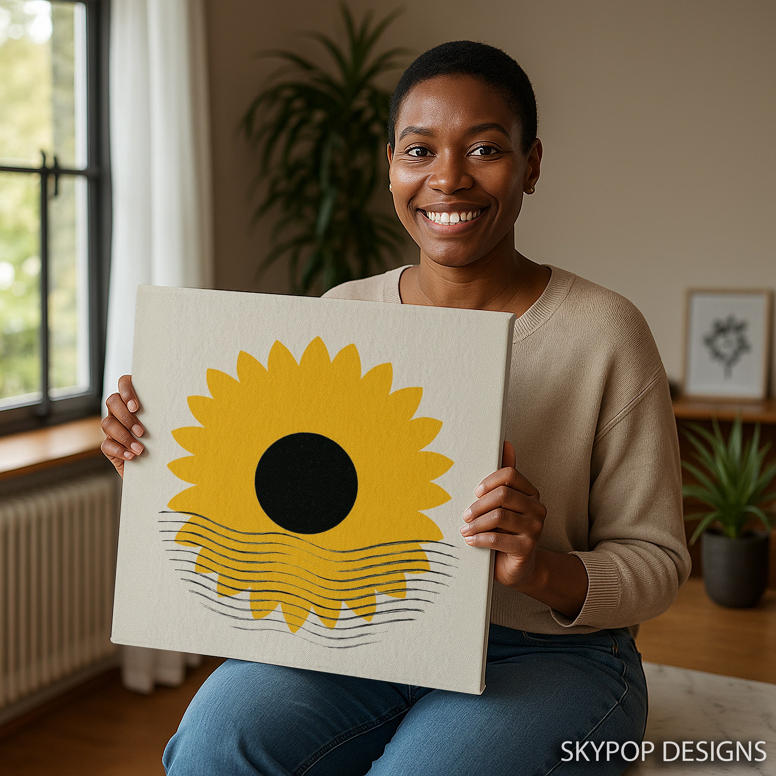 9.jpg Sunflower Reflection Art