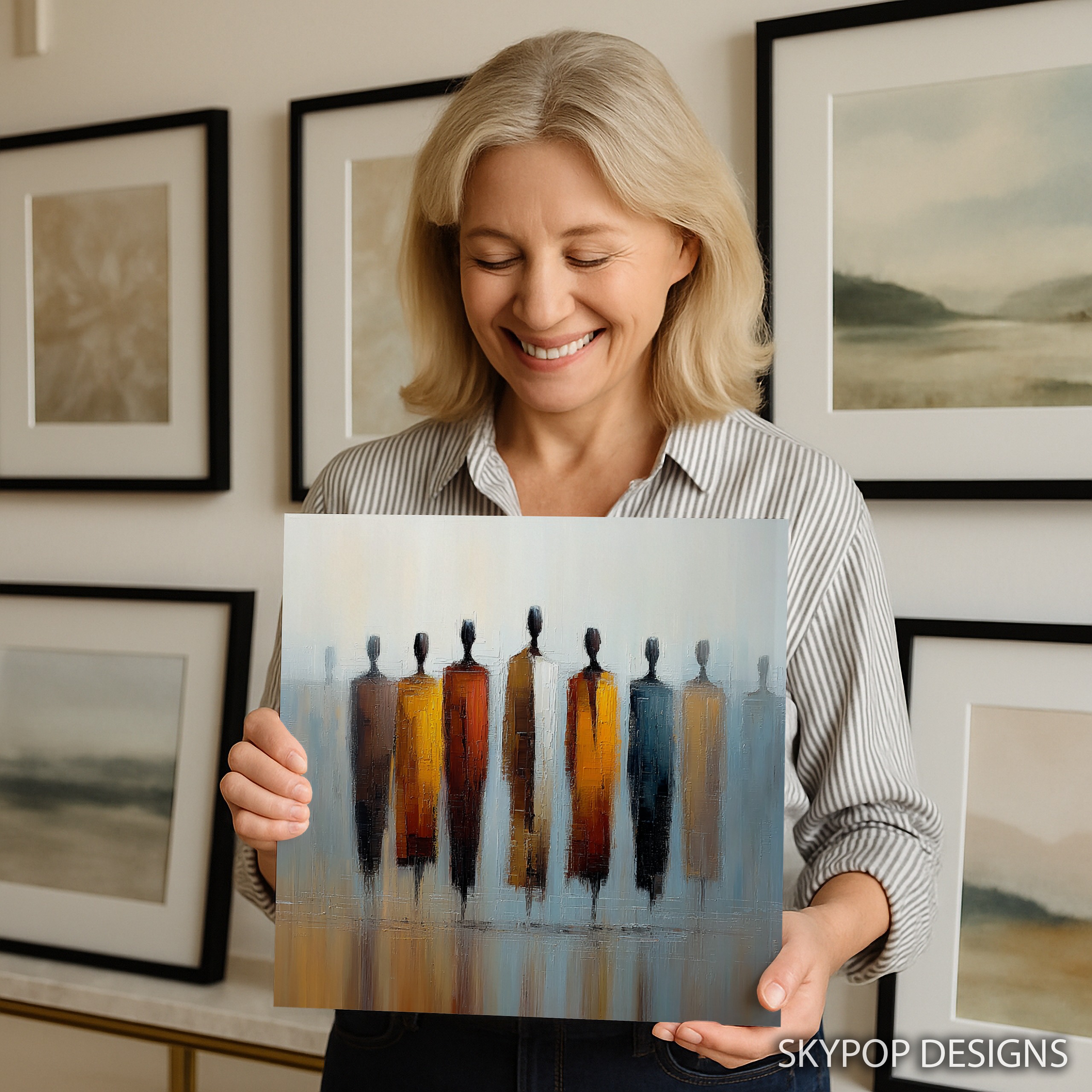 9.jpg Vibrant Silhouettes Art