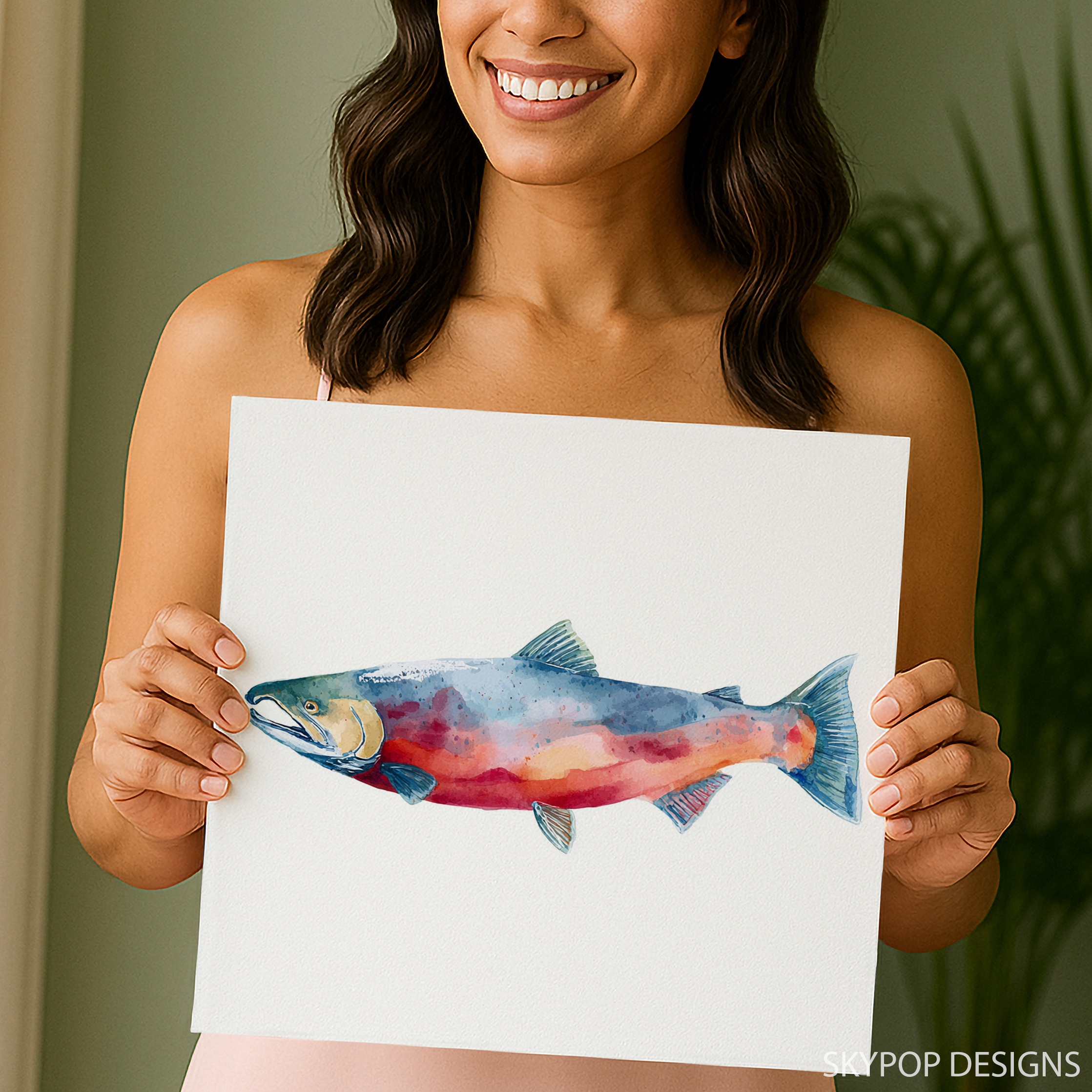 9.jpg Salmon Art