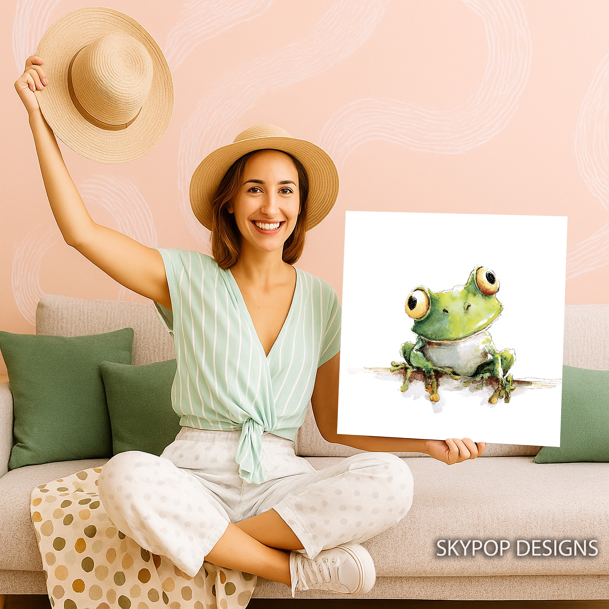 9.jpg Cute Frog Art