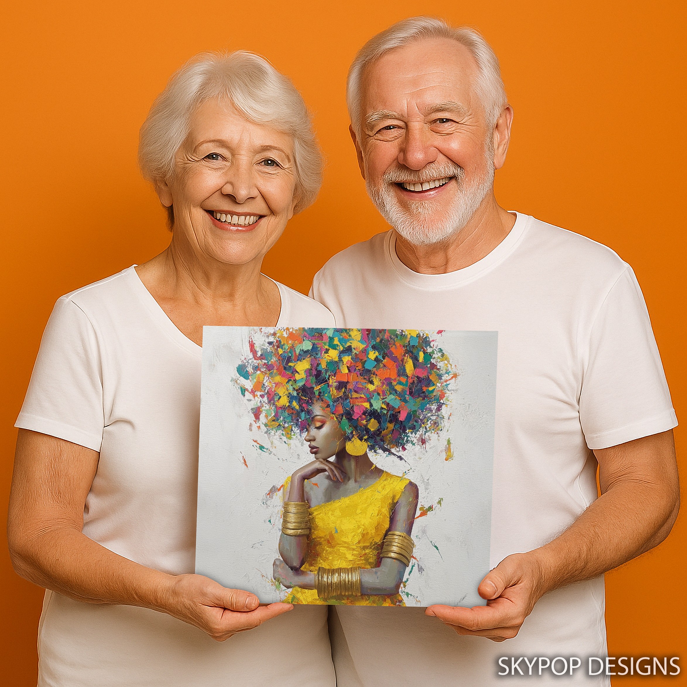 9.jpg Vibrant Afro Portrait Art