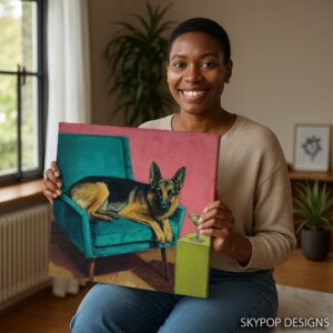 German Shepherd Art