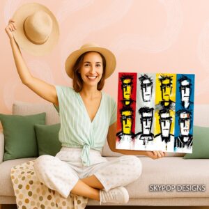 Emotional Faces Art