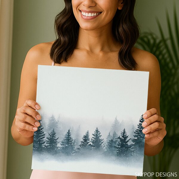 Misty Forest Art