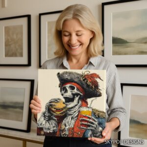Pirate Skeleton Art