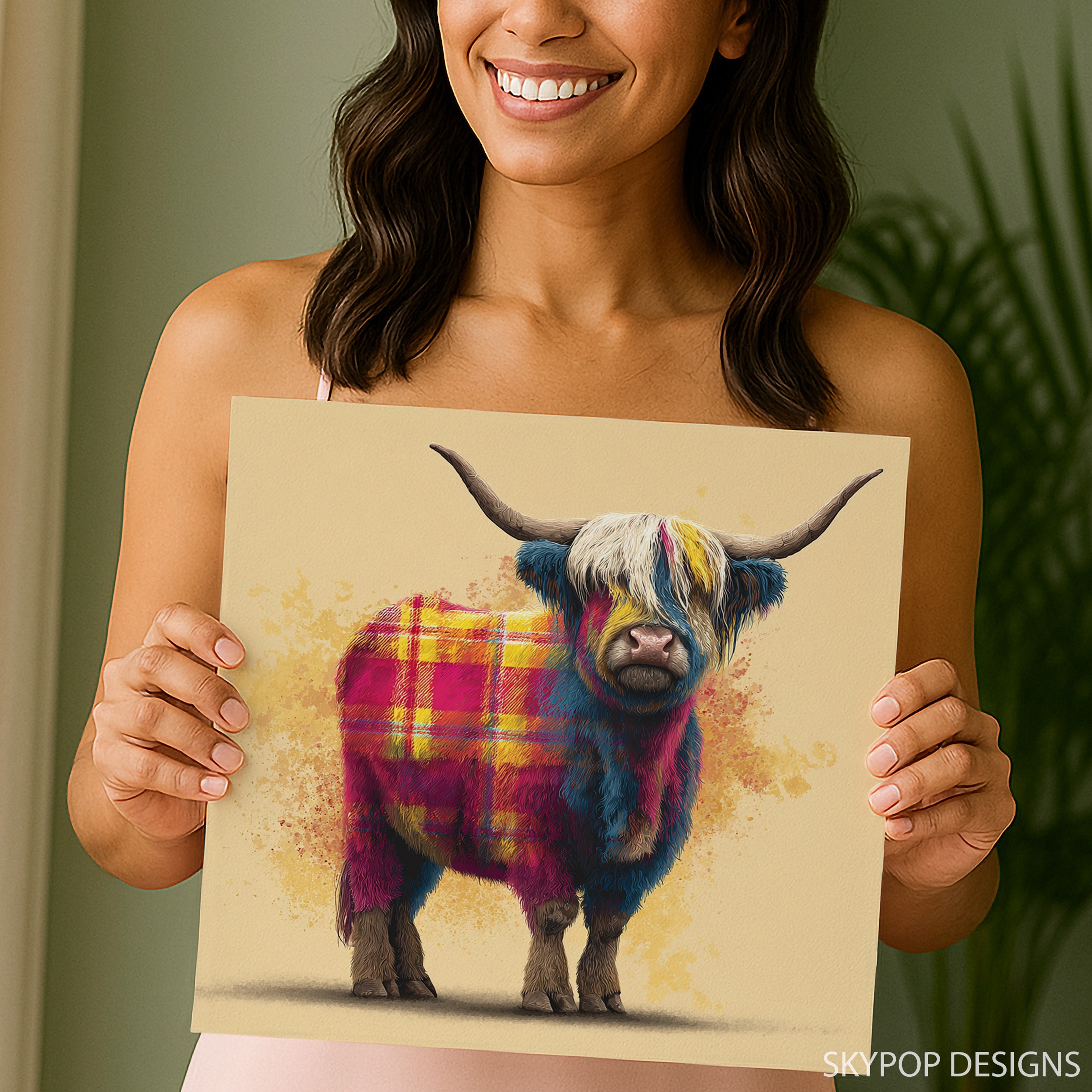 9.jpg Highland Cow Art
