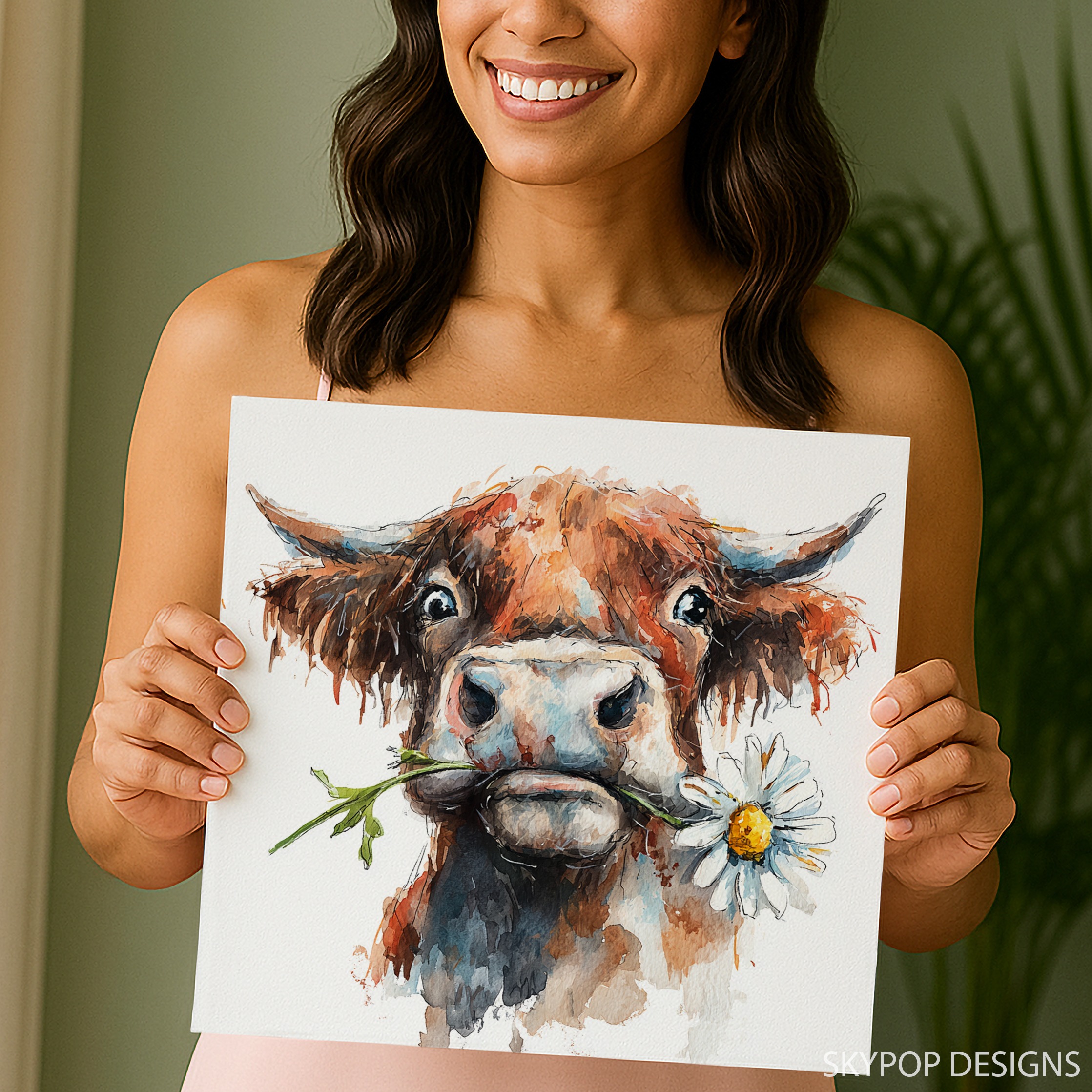 9.jpg Highland Cow Art