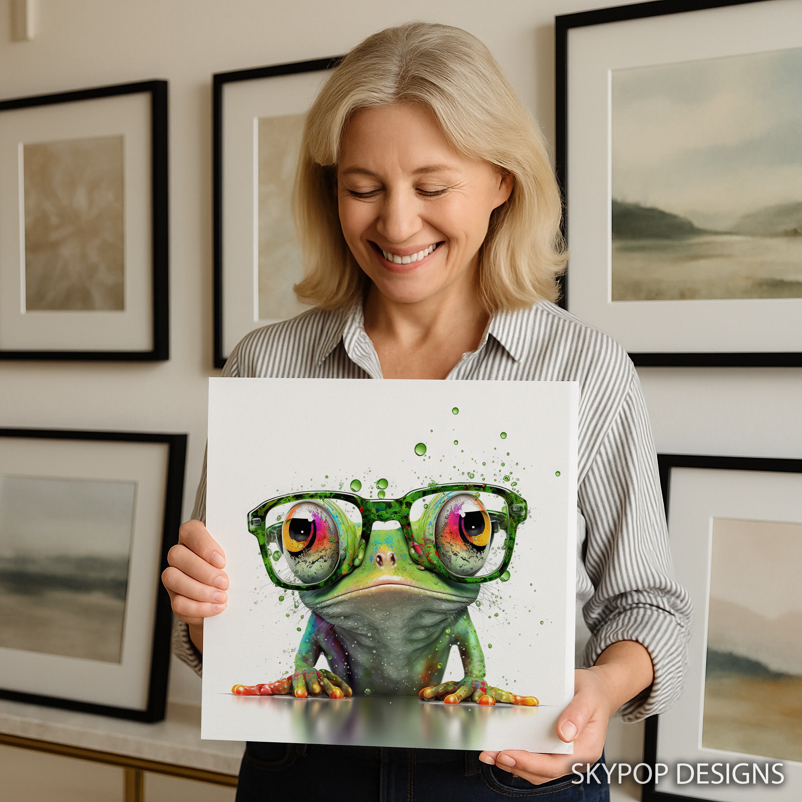 9.jpg Frog Art