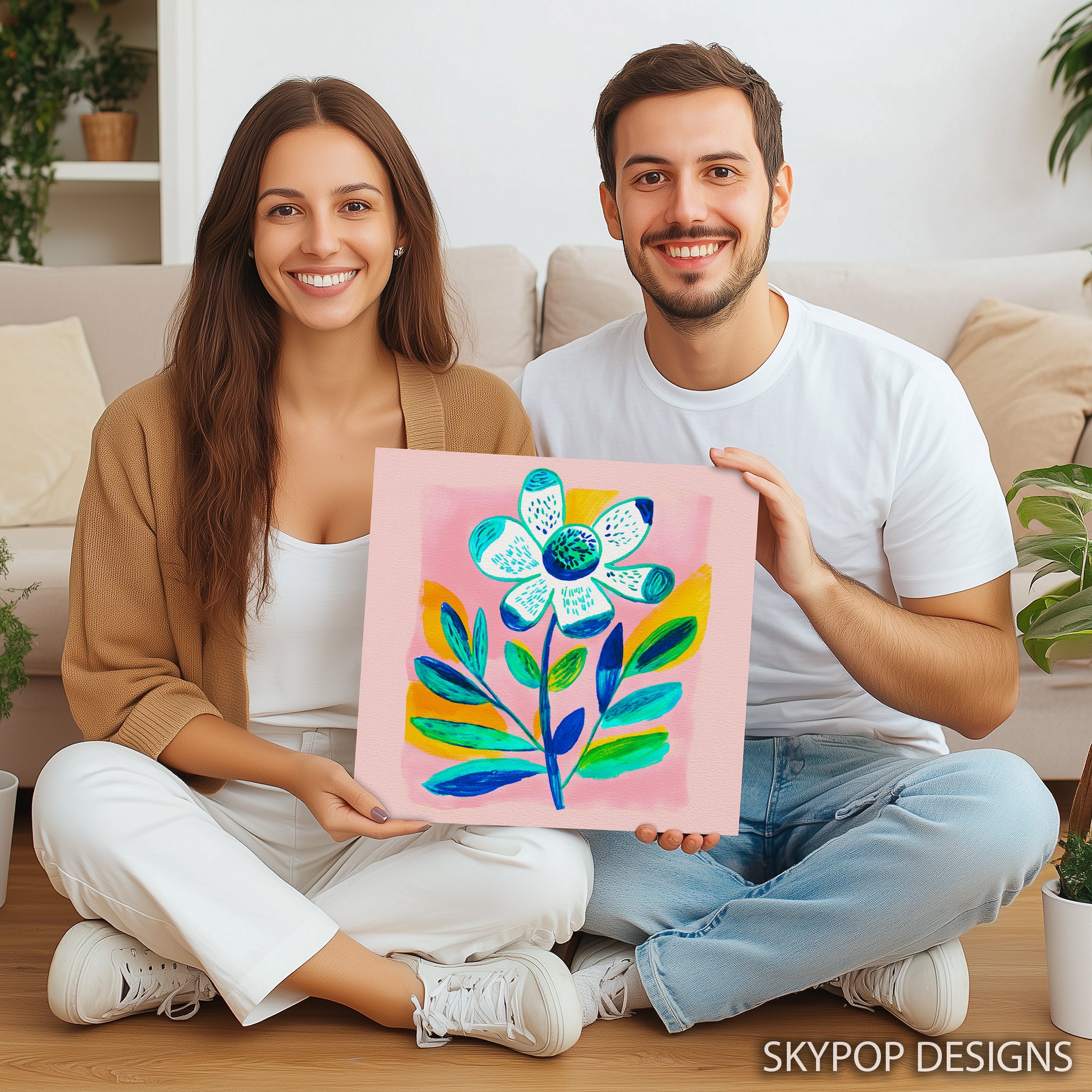 9.jpg Tropical Flower Art