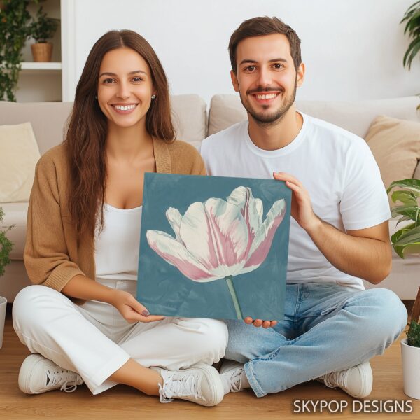 Tulip Bloom Art