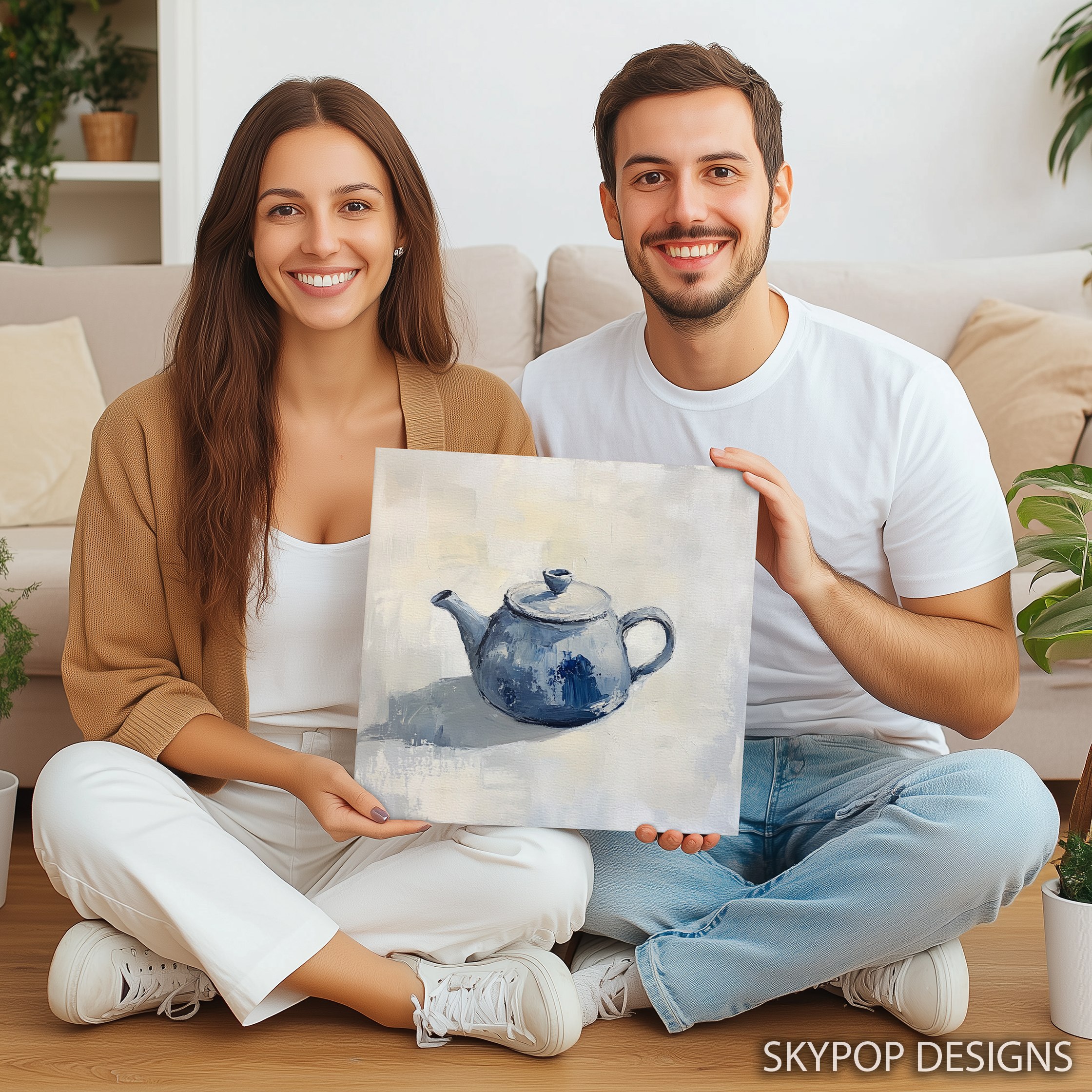 9.jpg Blue Teapot Art