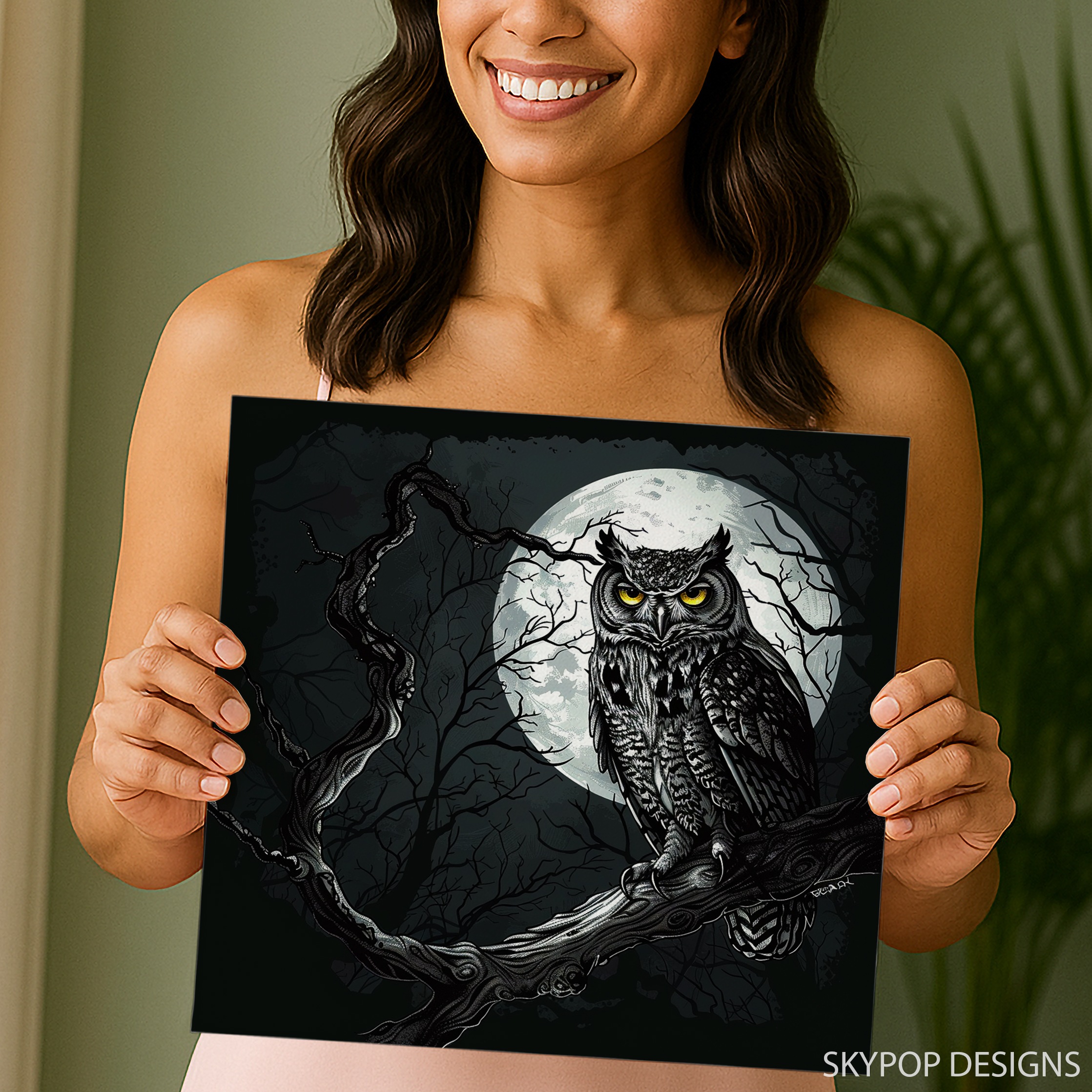 9.jpg Owl Wall Art