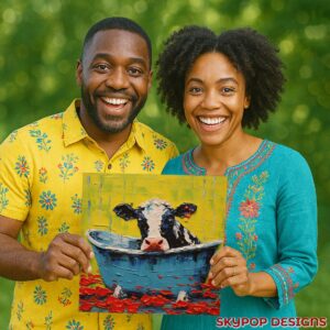Highland Cow Art