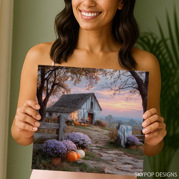Autumn Barn Art