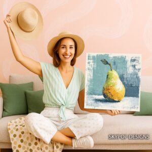Golden Pear Art