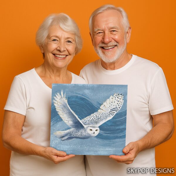 Snow Owl Art