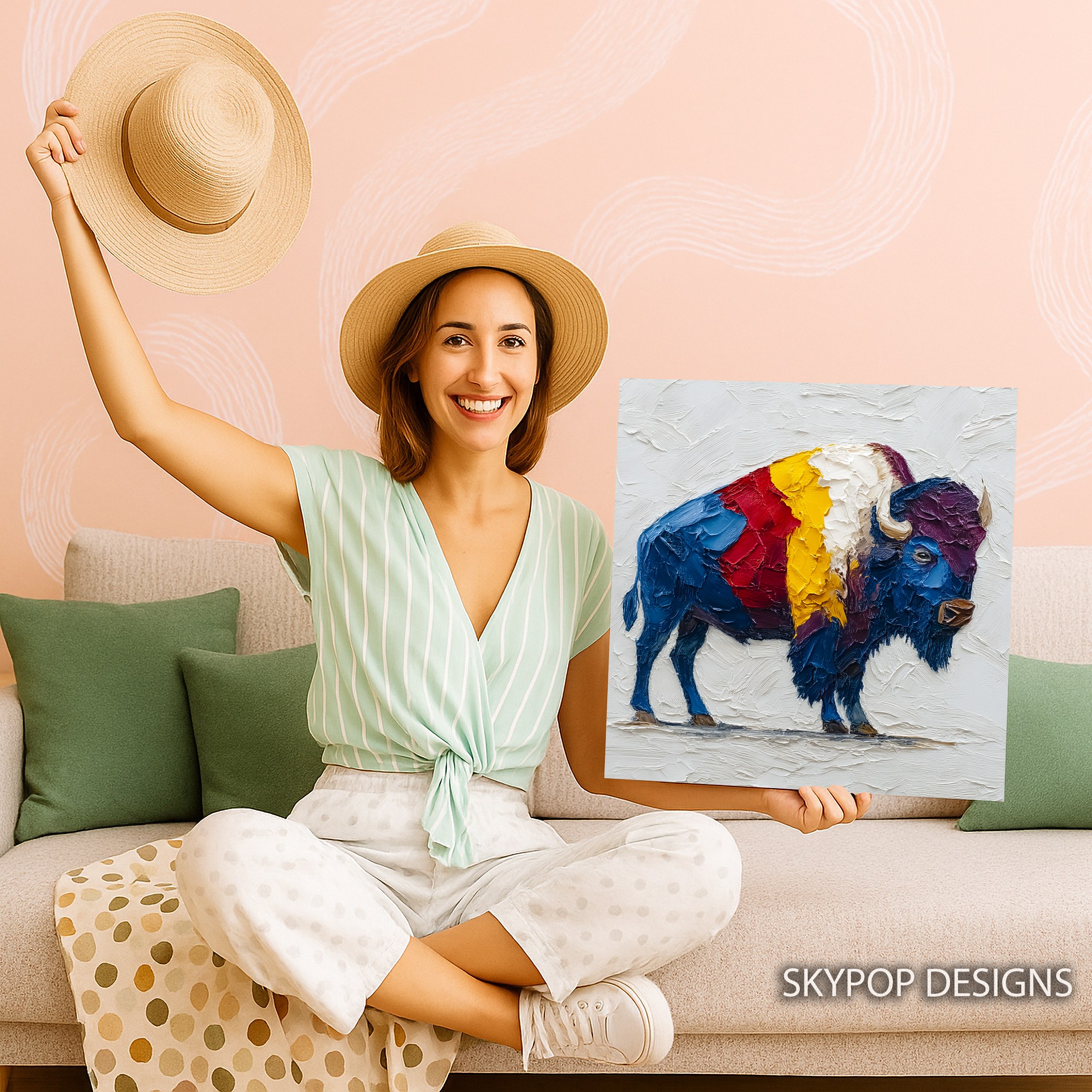 9.jpg Bison Art