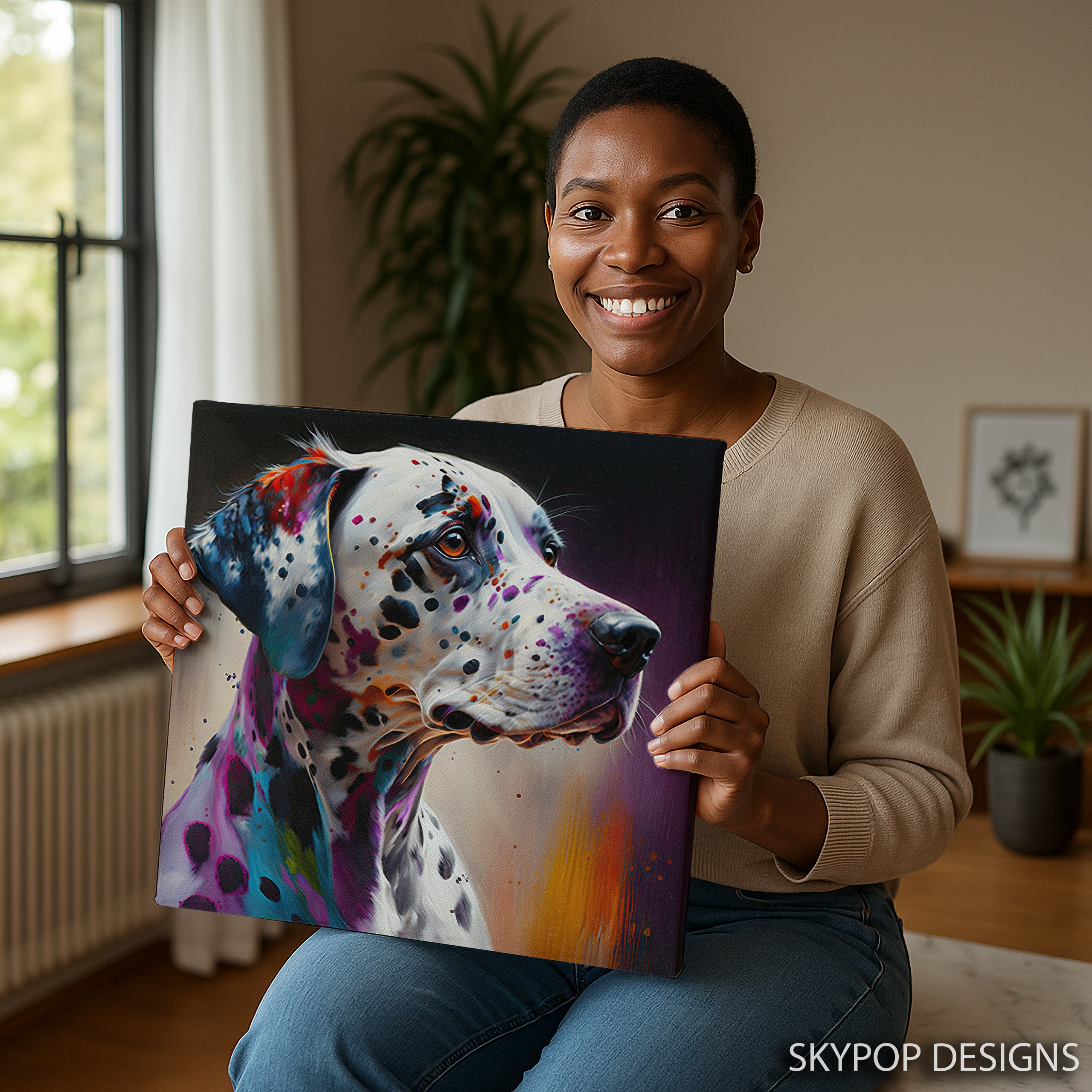 9.jpg Dalmatian Dog Art