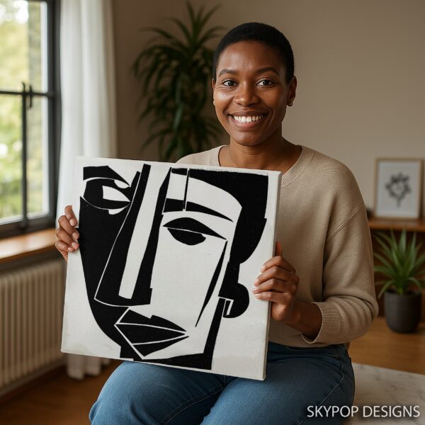 Geometric Face Art
