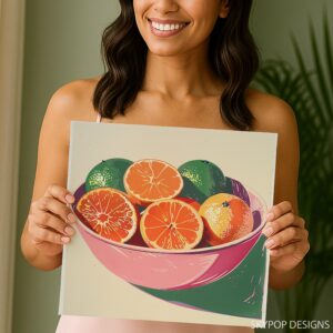 Citrus Bowl Art