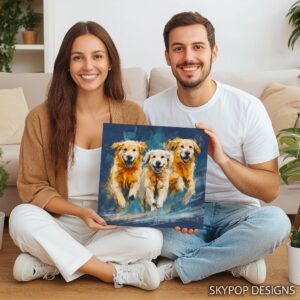 Golden Retriever Art