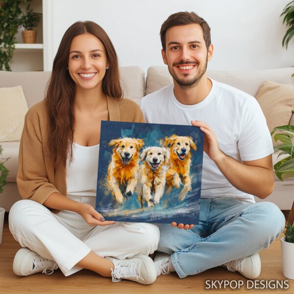 Golden Retriever Art