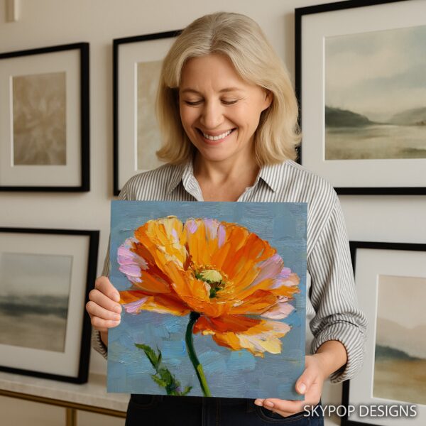 Vibrant Poppy Art