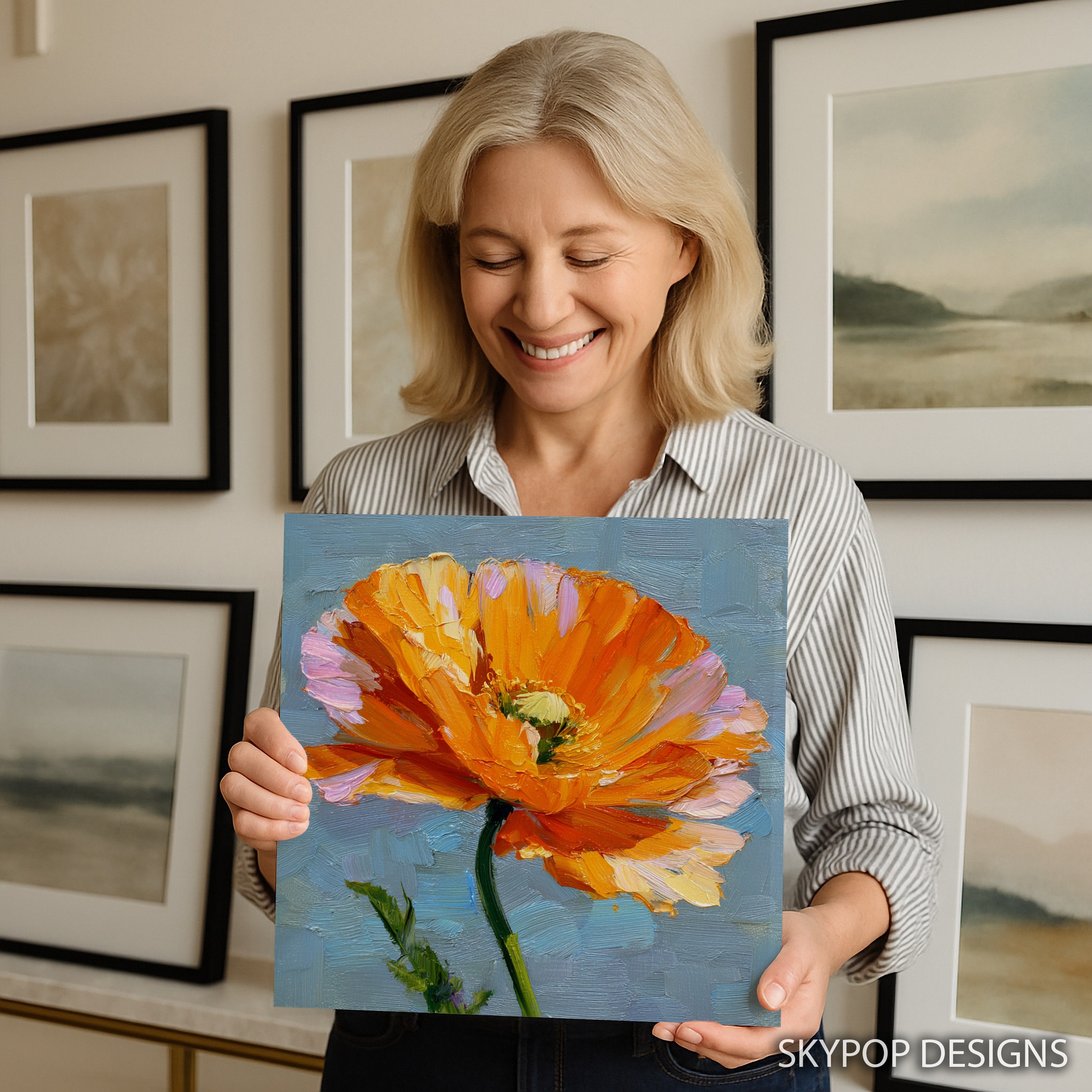 9.jpg Vibrant Poppy Art
