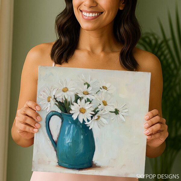 Daisy Jug Art