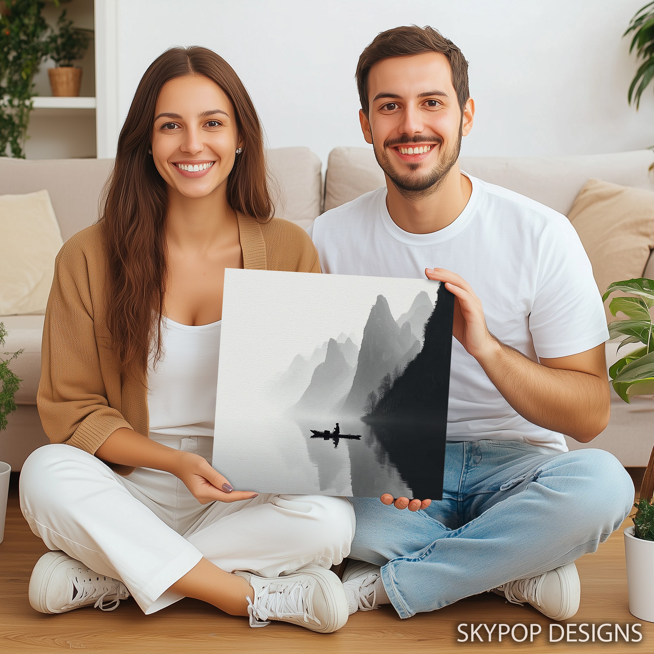 9.jpg Misty Mountain Lake Art