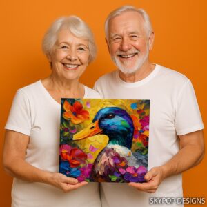 Duck Floral Art