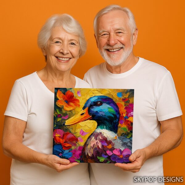 Duck Floral Art