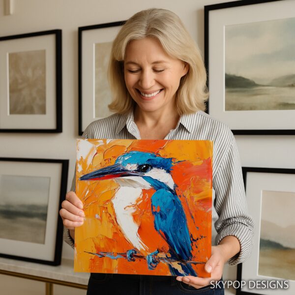 Kingfisher Bird Art