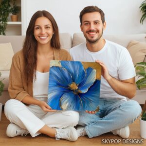 Blue Poppy Art