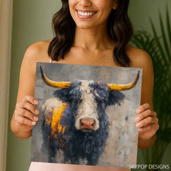 Highland Cow Art