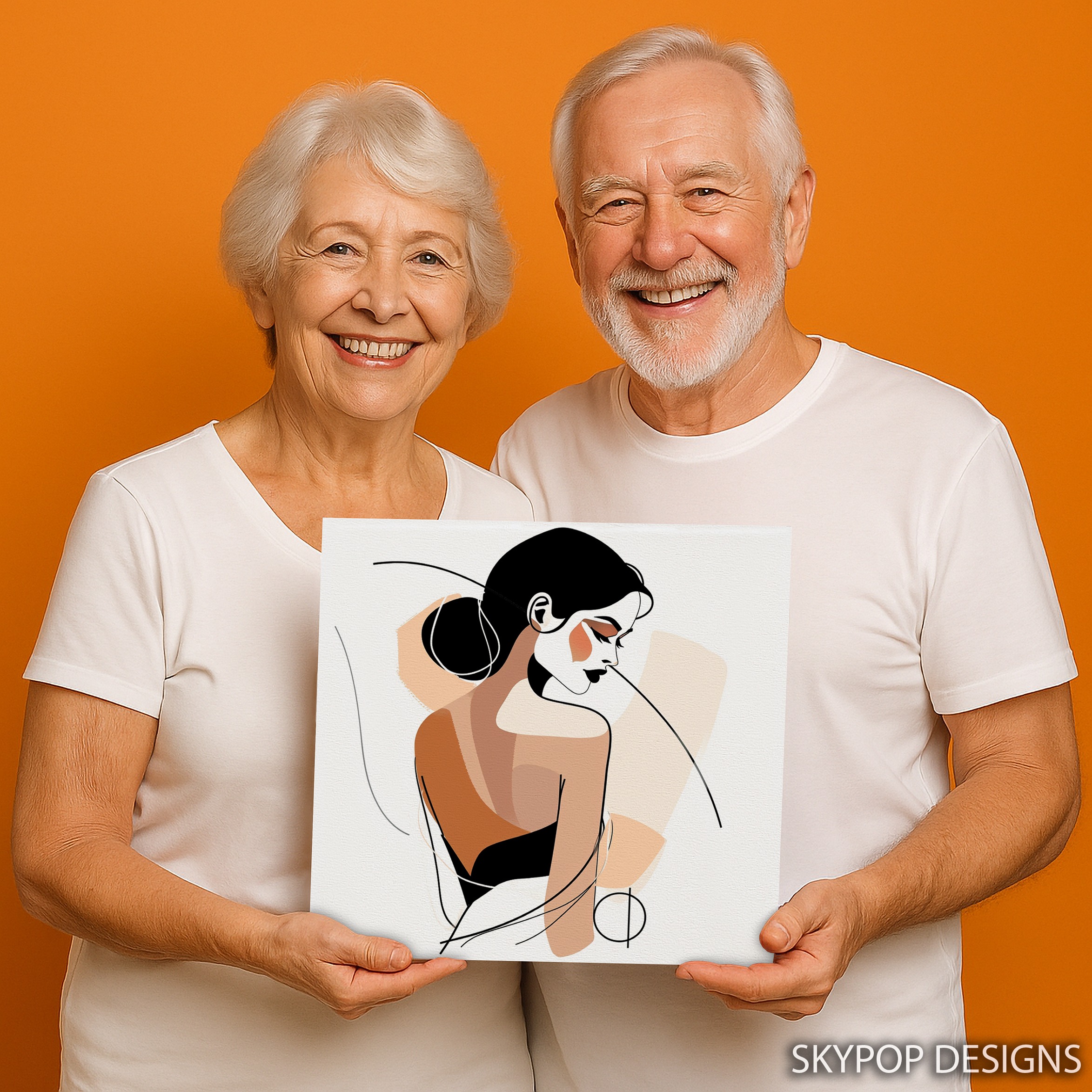 9.jpg Minimalist Woman Profile Art