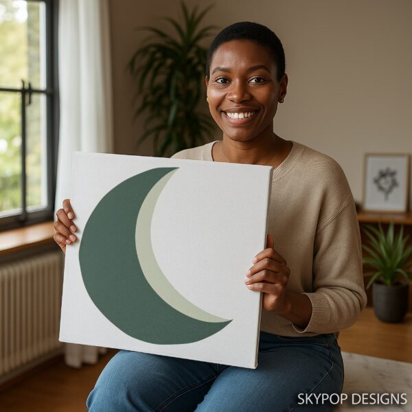 Crescent Moon Art