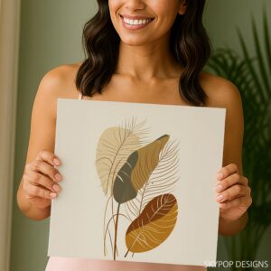 Tropical Leaf Art