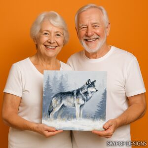 Wolf Winter Art